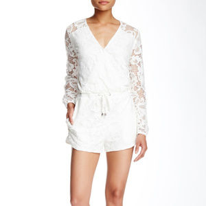 COPY - BB Romeo & Juliet Couture White Lace Romper
